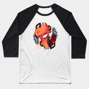 yinyang cute pet Baseball T-Shirt